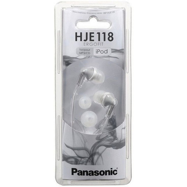 Наушники Panasonic RP-HJE118GUS  вкладыши, серебряный